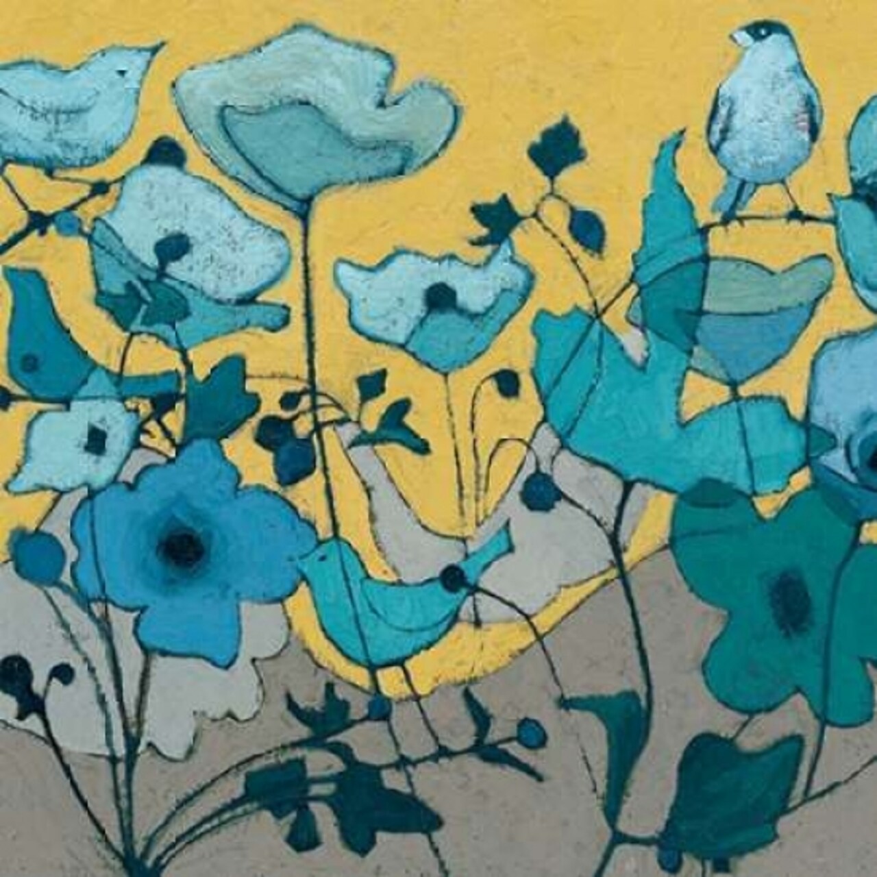 Birdy Birdy Poster Print by Shirley Novak - Item # VARPDX21595